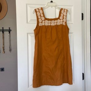 Mustard Crochet Plenty by Tracy Reese Dress w/ pockets!!!